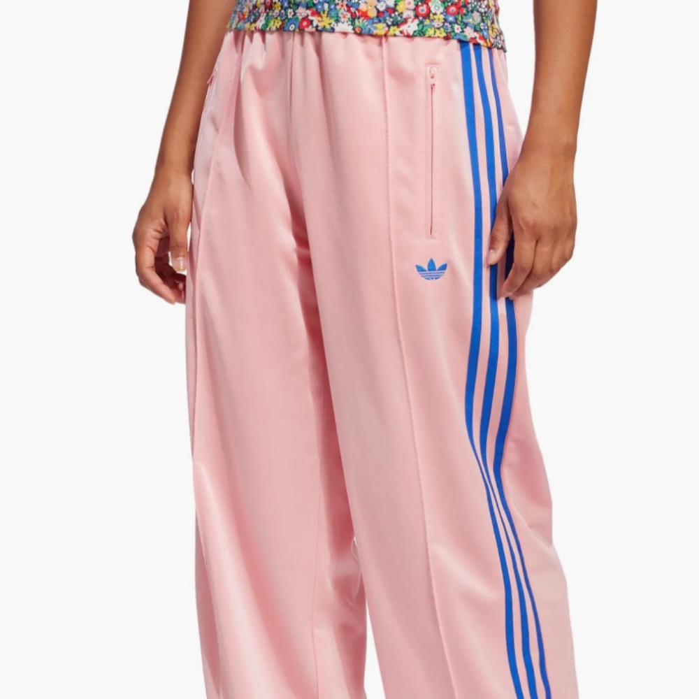 Adidas Adicolor Classic Firebird Track Pants Pink & Blue